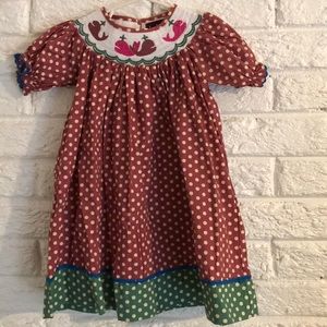 Lil Cactus 6-12 month polka dot dress